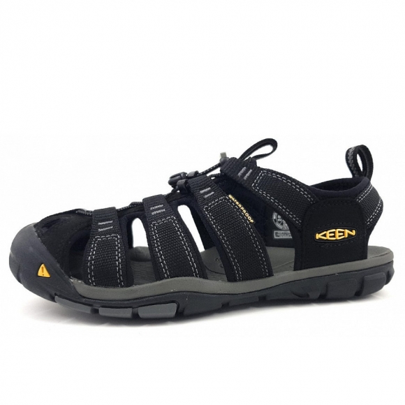 KEEN Clearwater Sandale in BLACK/ GARGOYLE