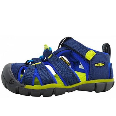 KEEN Seacamp II CNX Sandale in naval/chartreus