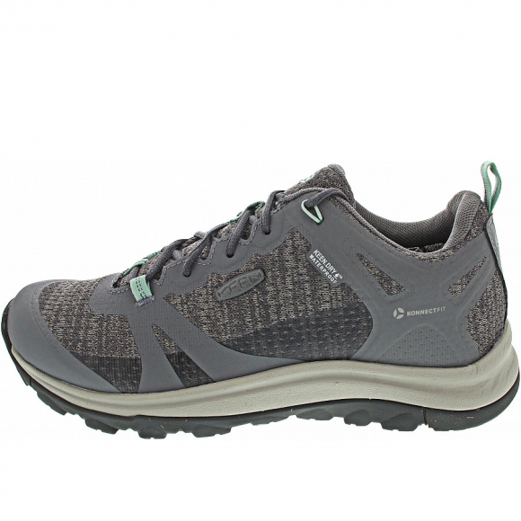 KEEN Terradora II WP Wanderschuh in steel grey-ocean wave