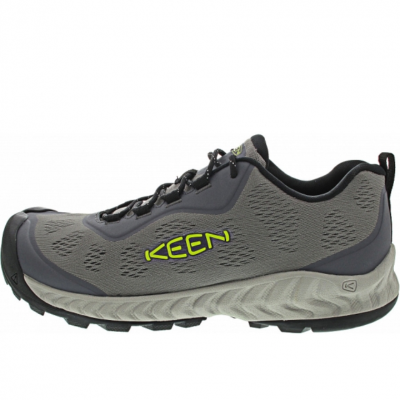 KEEN Nxis Speed Wanderschuh in steel grey-evening primro