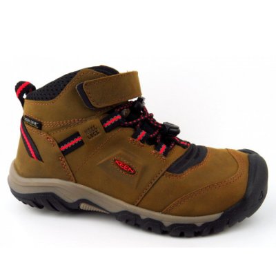 KEEN Ride Flex MID WP Wanderstiefel in braun rot KEEN Ride Flex MID WP Wanderstiefel in braun rot