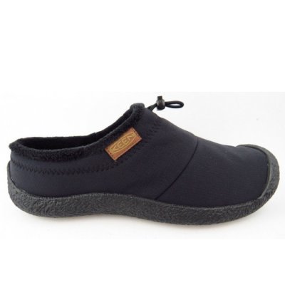 KEEN Howser III slide Hausschuh in schwarz KEEN Howser III slide Hausschuh in schwarz
