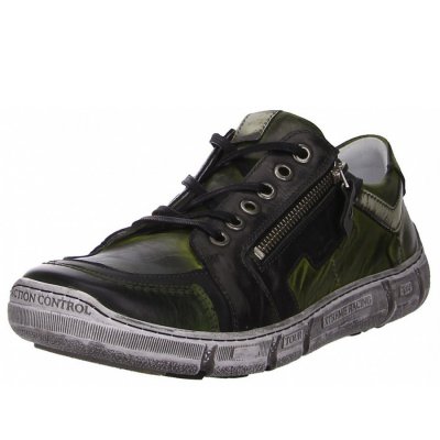 Krisbut Schnürschuhe in grün kombi.