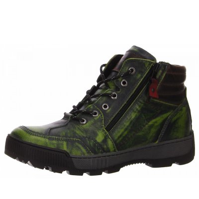 Krisbut Schnürstiefel in grün Krisbut Schnürstiefel in grün