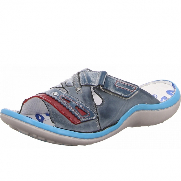 Krisbut Pantolette in blau