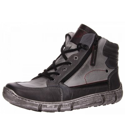 Krisbut Stiefelette in grau