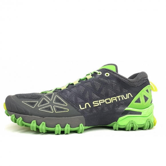 La Sportiva Bushido II Wanderschuh in metal/flash green