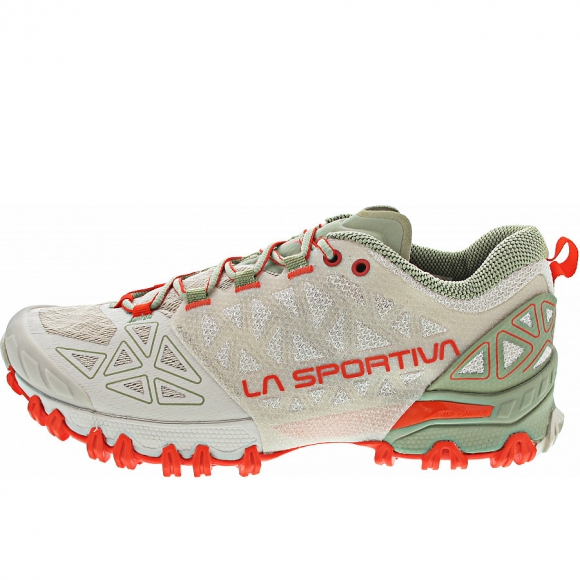 La Sportiva Bushido II Woman Wanderschuh in tey-cherry tomato
