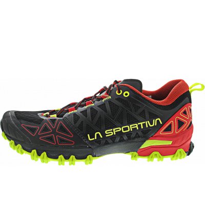 La Sportiva Bushido II Wanderschuh in black-goji La Sportiva Bushido II Wanderschuh in black-goji