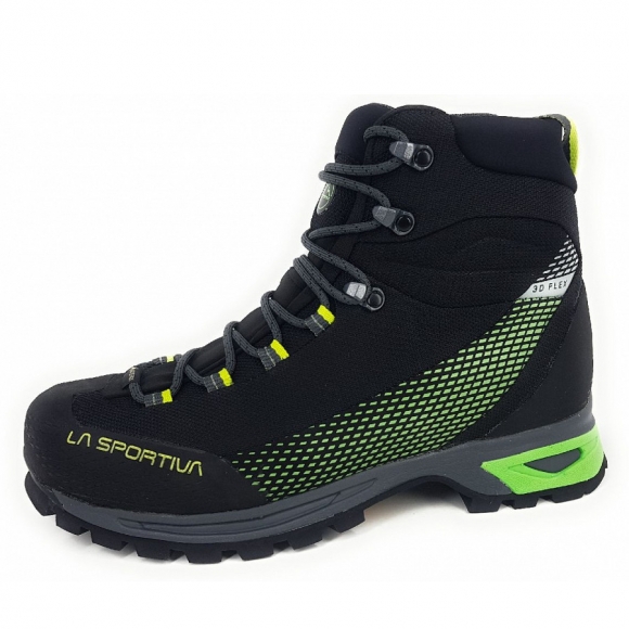 La Sportiva Trango TRK GTX Wanderschuh in black/ flash green