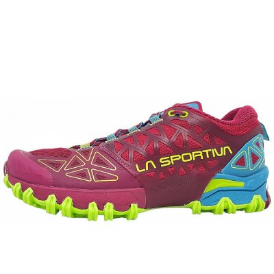 La Sportiva Bushido II Woman Wanderschuh in red plum/ topaz La Sportiva Bushido II Woman Wanderschuh in red plum/ topaz