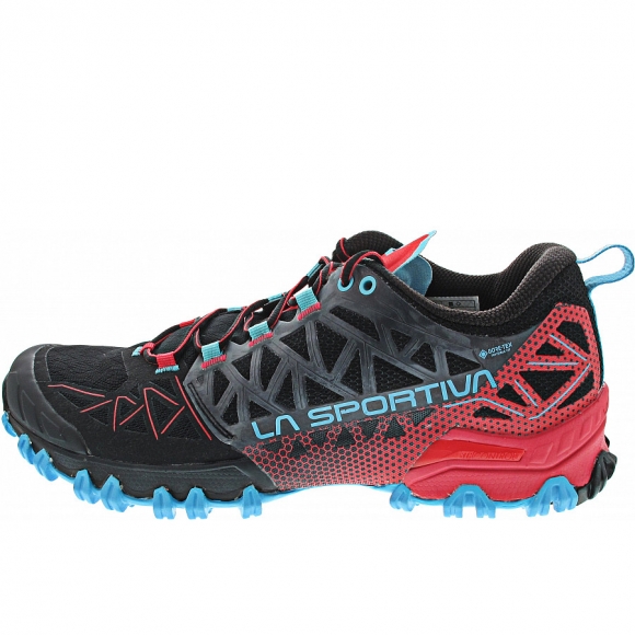 La Sportiva Bushido II Women GTX Wanderschuh in black-hibiscus