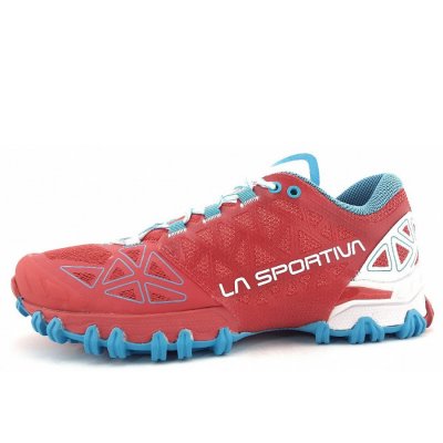 La Sportiva Bushido II W'S Wanderschuh in Hibiskus/ Malibu Blue