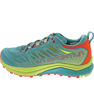 La Sportiva Jackal II Woman Wanderschuh in lagoon-green banana