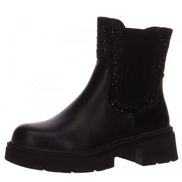 La Strada Stiefelette in schwarz
