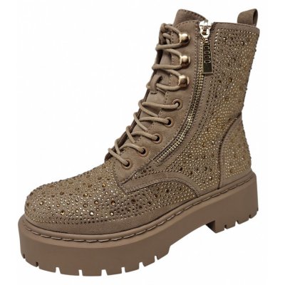 La Strada Schnürstiefel in beige mit Steinchen La Strada Schnürstiefel in beige mit Steinchen