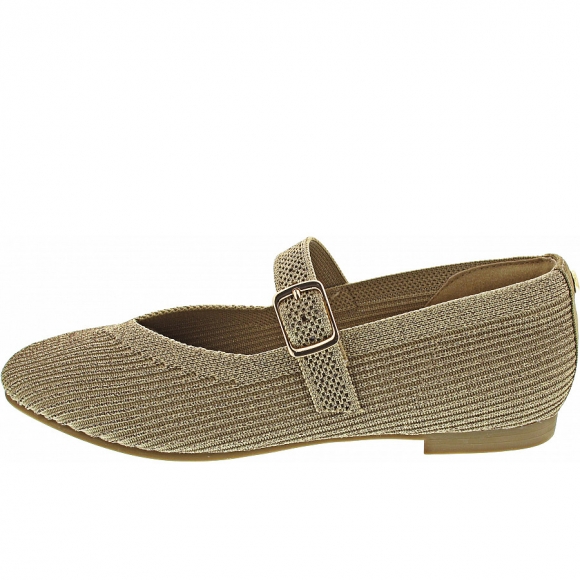 La Strada Ballerina in gold silver knitted