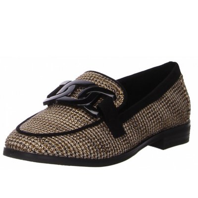 La Strada Slipper in beige kombi. La Strada Slipper in beige kombi.