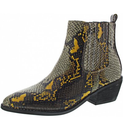 La Strada Stiefelette in Snake yellow La Strada Stiefelette in Snake yellow