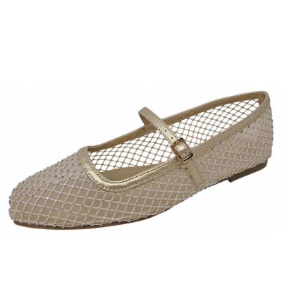 La Strada Spangenballerina in champagner glitzer La Strada Spangenballerina in champagner glitzer
