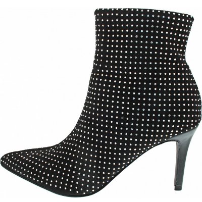 La Strada Stiefelette in black silver stones La Strada Stiefelette in black silver stones