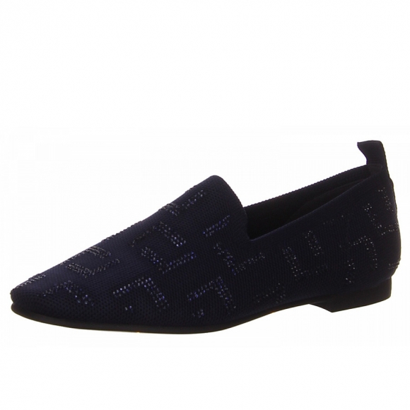La Strada Slipper in dunkelblau