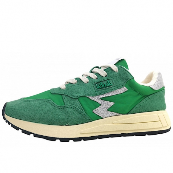 La Strada Schnürer in green/silver 4070