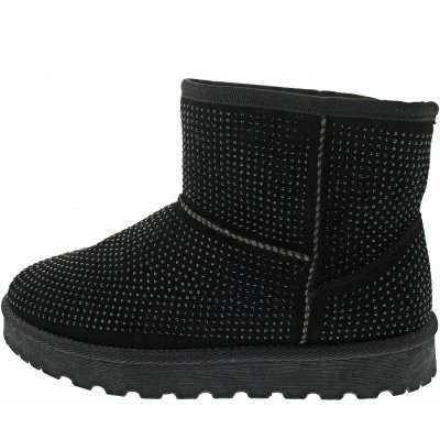 La Strada Boots in black micro + stones La Strada Boots in black micro + stones