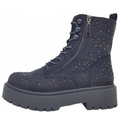 La Strada Micro / Stones Stiefelette in 2201- Black La Strada Micro / Stones Stiefelette in 2201- Black