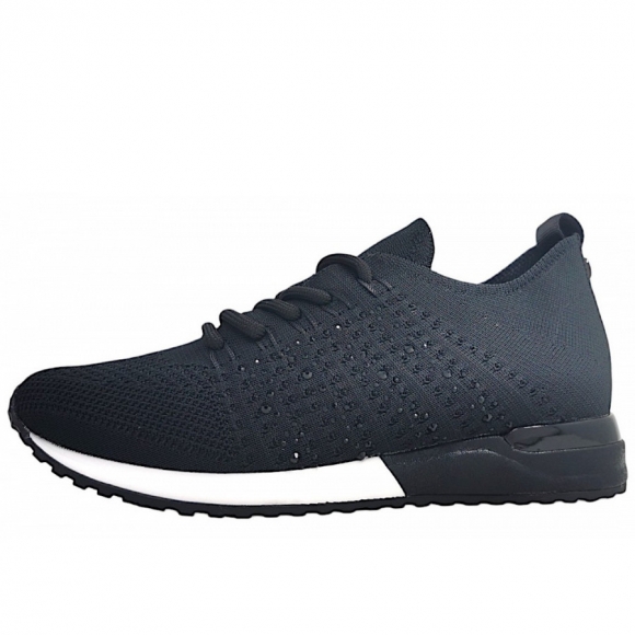 La Strada Schnürer in Black/stones 4501
