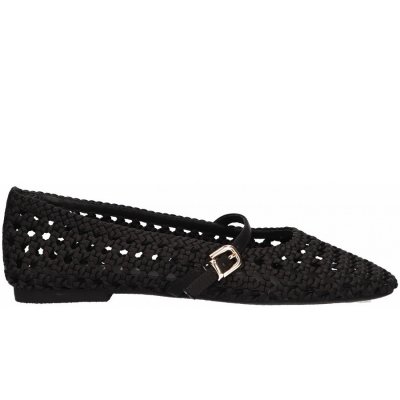 La Strada Slipper in schwarz
