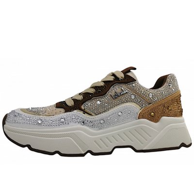 La Strada Schnürer in beige multi 2222