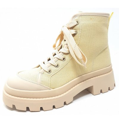 La Strada Sommerstiefel Schnürstiefel in beige