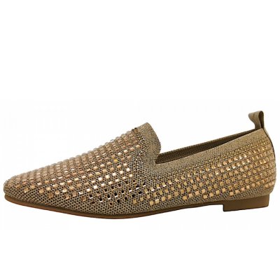 La Strada Slipper in 4543 gold stones