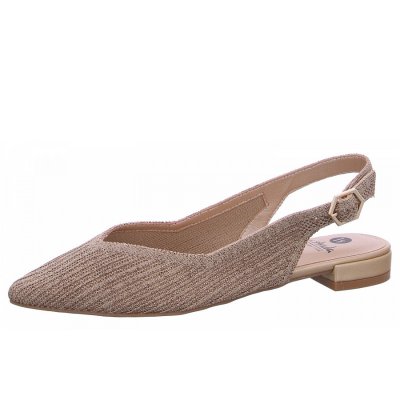 La Strada Sling Sandalette in 4543 gold silver