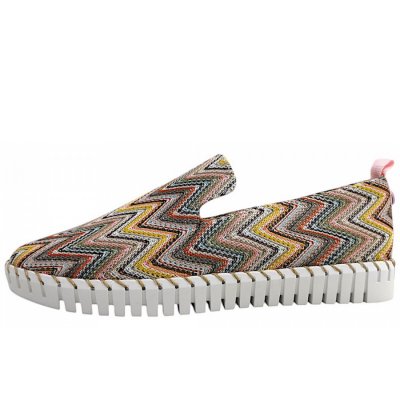 La Strada Slipper in pink/yellow multi 6033 La Strada Slipper in pink/yellow multi 6033