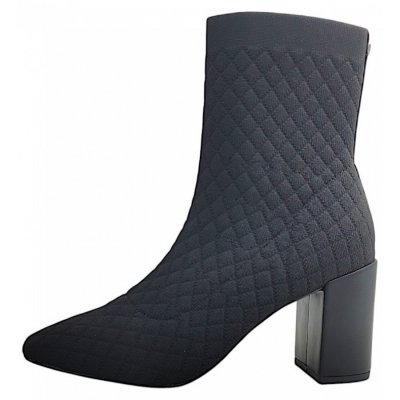 La Strada Stiefel in black squared