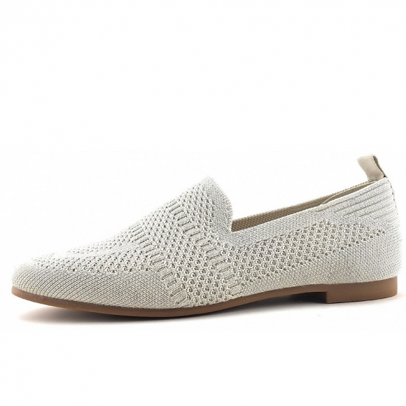 La Strada Ballerina in beige-silver