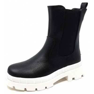 La Strada Kurzstiefel in black offwhite