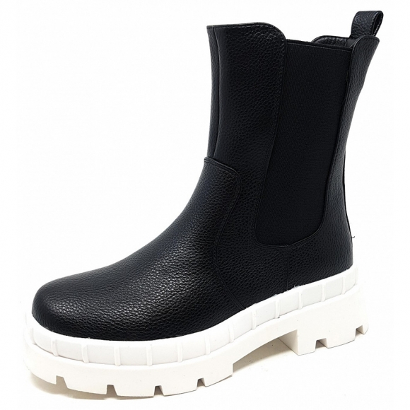 La Strada Kurzstiefel in black offwhite