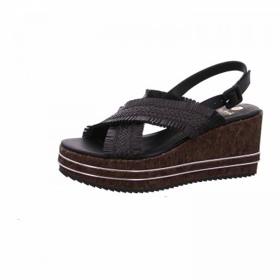 La Strada Sandale in 1001 black