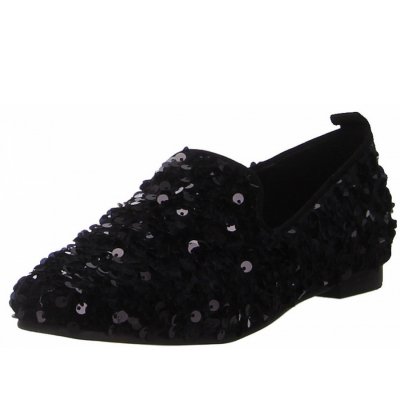 La Strada Slipper in schwarz