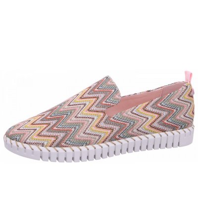 La Strada Slipper in 6033 pink multi