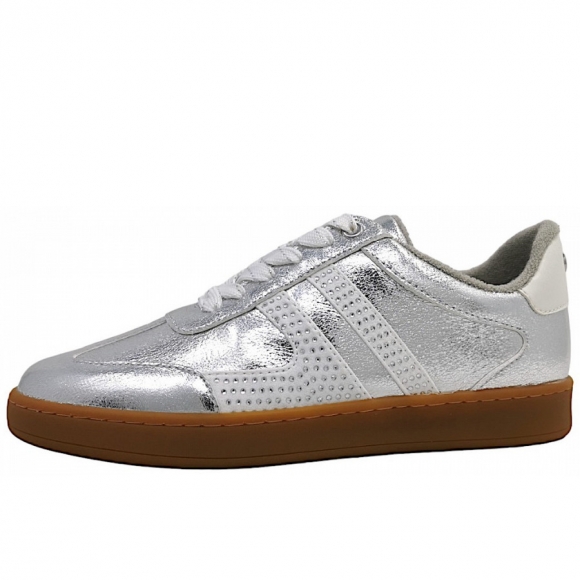 La Strada Schnürer in Silver/White Met. C