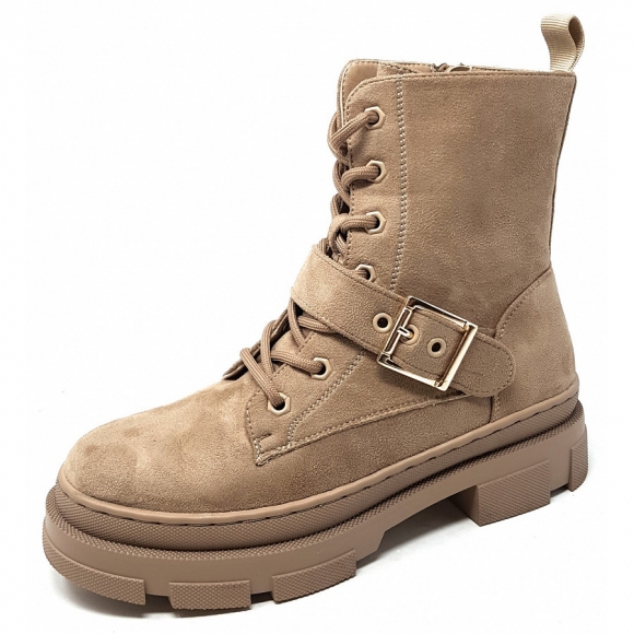 La Strada Kurzstiefel in sand micro