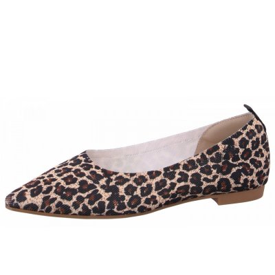 La Strada Ballerina in 6091 beige leopard