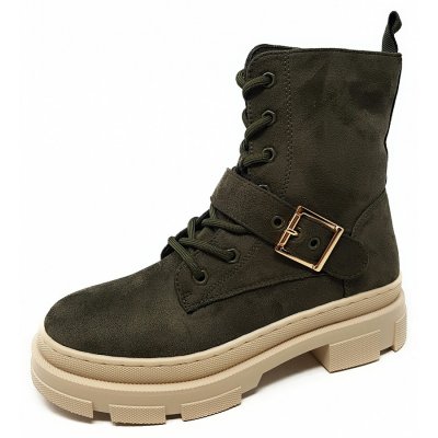 La Strada Kurzstiefel in khaki micro La Strada Kurzstiefel in khaki micro