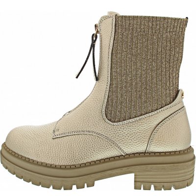 La Strada Stiefelette in gold tumble pu + knitted La Strada Stiefelette in gold tumble pu + knitted