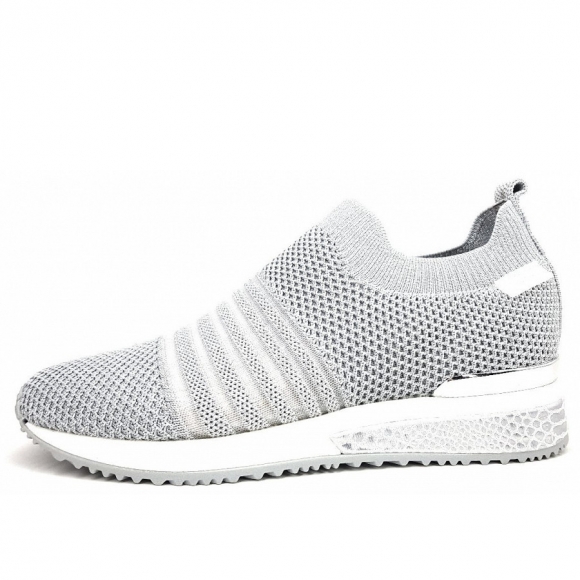 La Strada Slipper in silver