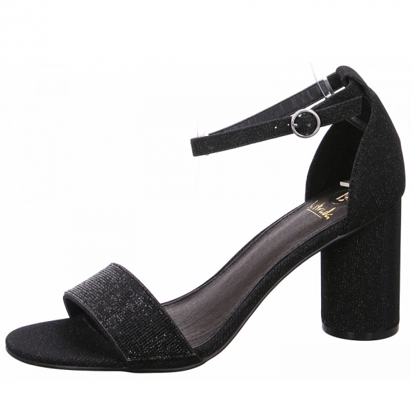 La Strada Sandalette in 4001 black stones